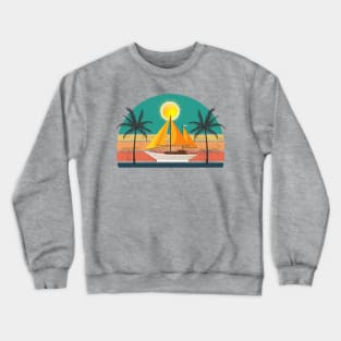 Open sea Crewneck Sweatshirt